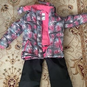 Floral Design OskKosh Snowsuit